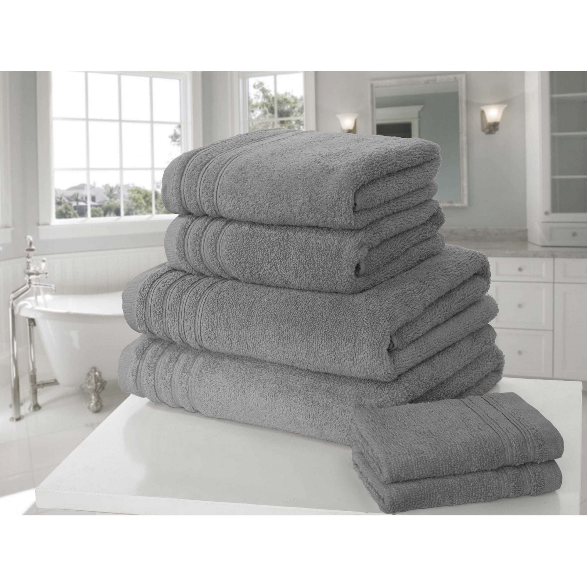 So Soft Zero Twist Towel Range Charcoal Lewis s