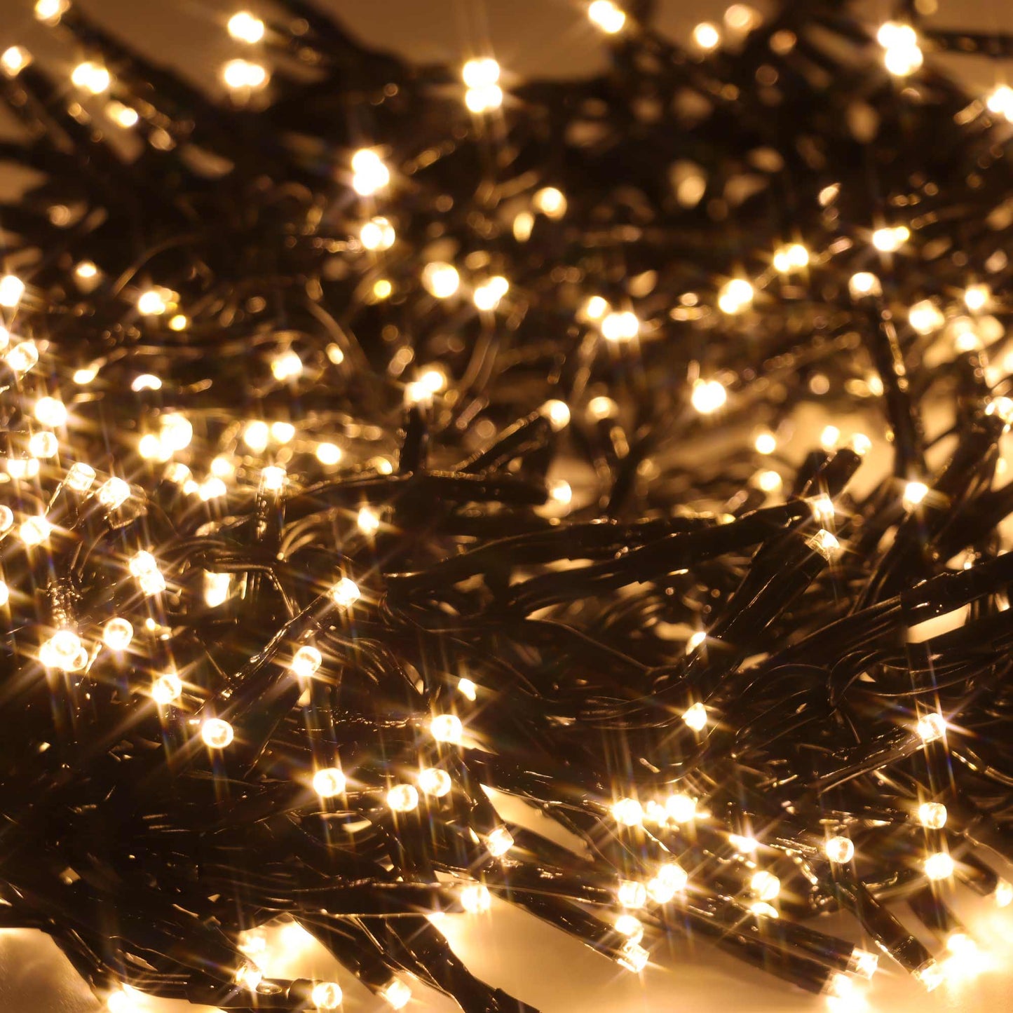 Christmas Sparkle Indoor and Outdoor Cluster Lights x 480 with Warm White LEDs - Mains Operated