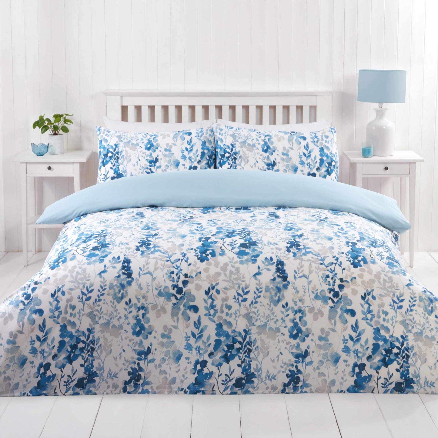 Dapple Duvet Set - Blue