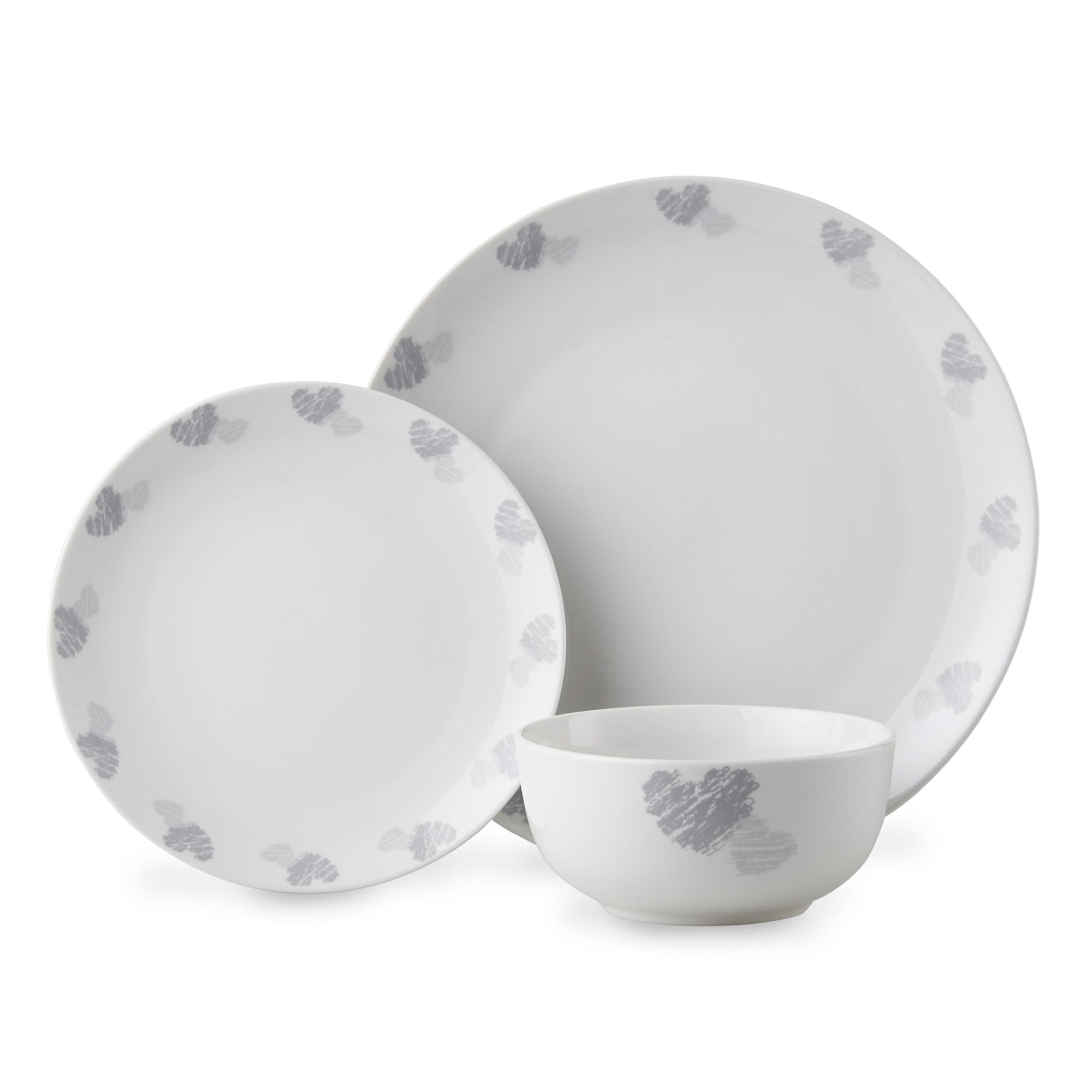 Lewis s 12 Piece Dinner Set Heart